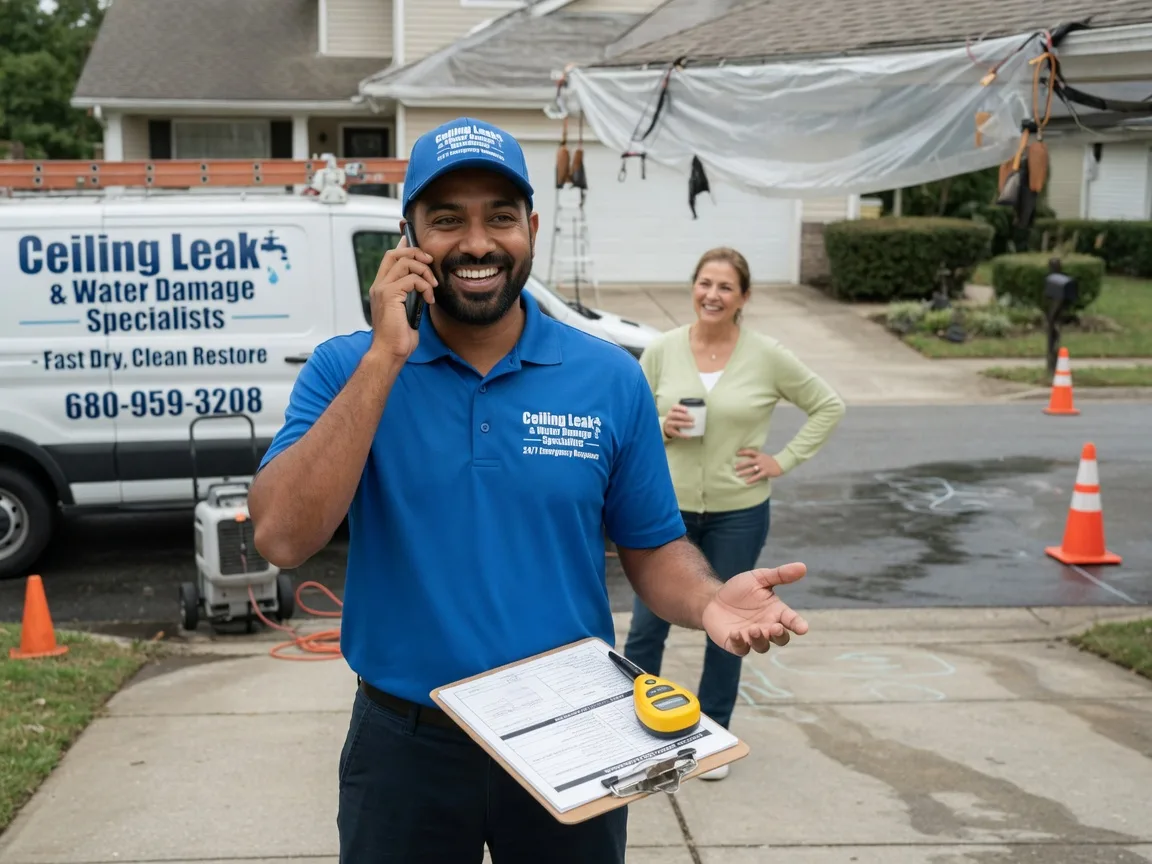 Ceiling Leak Cleanup Bearden, AR FAQs